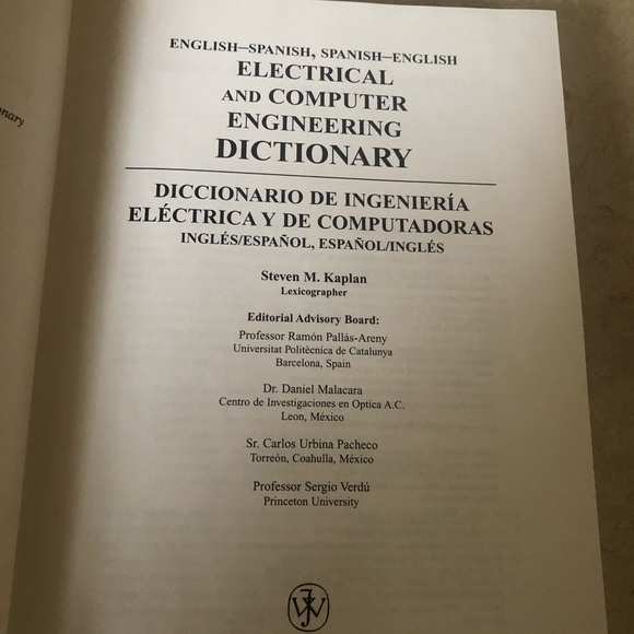 Electrical and Computer Engineering Dictionary - Picture 15 of 15